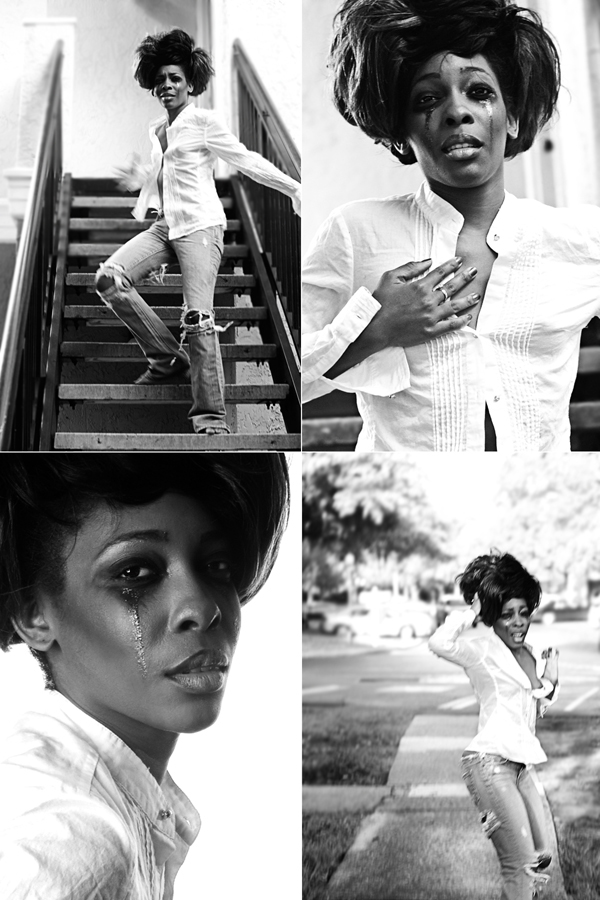 Female model photo shoot of Pique Chagh and NYCHERRY, hair styled by WarrenBeautiful