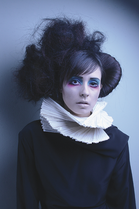 0 model photo shoot of Renee Saia in Los Angeles, hair styled by BIYOSHIPATRICK , makeup by Renee Saia