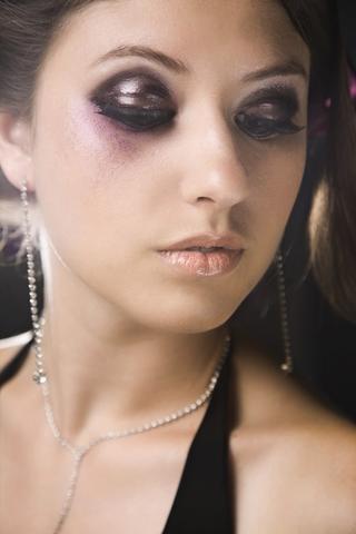 Female model photo shoot of Genevieve Golt and emylie by LarissaL and Julia C Vona, makeup by Genevieve Golt