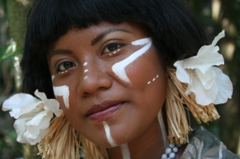 Female model photo shoot of NOUMU in Central America- Feature Film