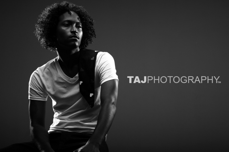 Male model photo shoot of TAJ M in In my mind...