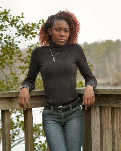 Female model photo shoot of Track Goddess by Helium-3 in Newport News Park