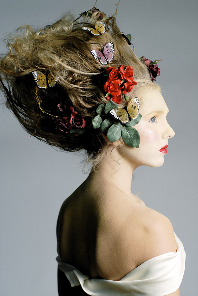 Female model photo shoot of Laurie K, makeup by Hilma De Souza