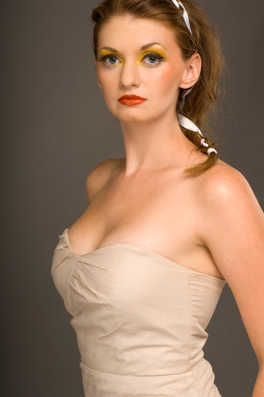 Female model photo shoot of Amy Arden by MLH-Photography, makeup by c  the makeup artist