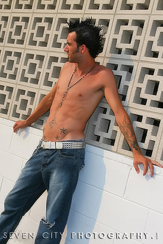 Male model photo shoot of Johnny VANDAL by Seven City Photography