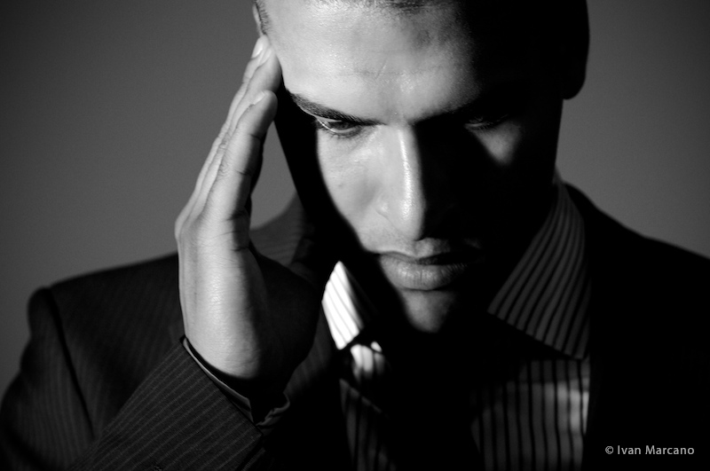 Male model photo shoot of Sirus_A-man by Marc Reid in Office