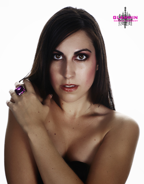 Female model photo shoot of Lisa Bonfadini in Glammin' Studios