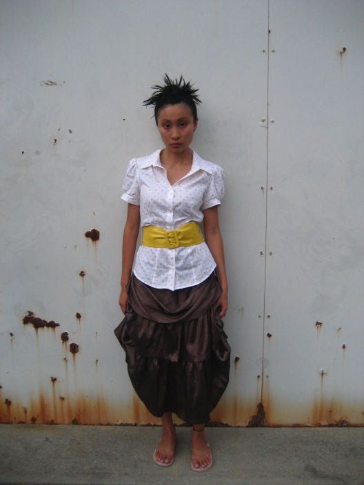 Female model photo shoot of Lily Wang in NC Pinnacles Studios