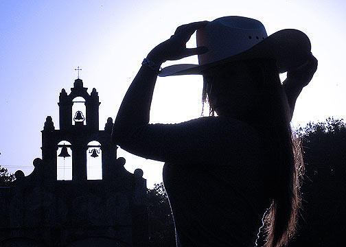 Male and Female model photo shoot of Ken Long and Alexia The Great in San Antonio, Missions