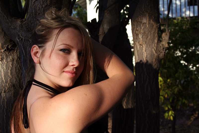 Female model photo shoot of Crystle fawn by Acid Reign Images in San Jose