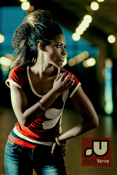 Female model photo shoot of Andra Sokale by digitalVerve, makeup by Nix AMI