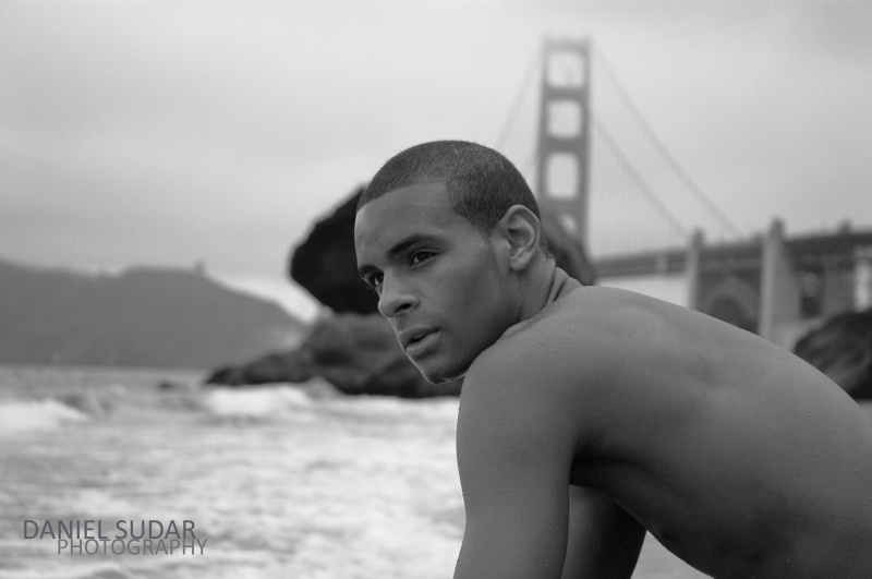 Male model photo shoot of DANIEL SUDAR and JASON LOPEZ  in Lands End Beach