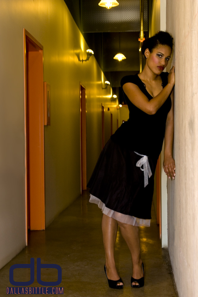 Female model photo shoot of Andra Sokale by Dallas B
