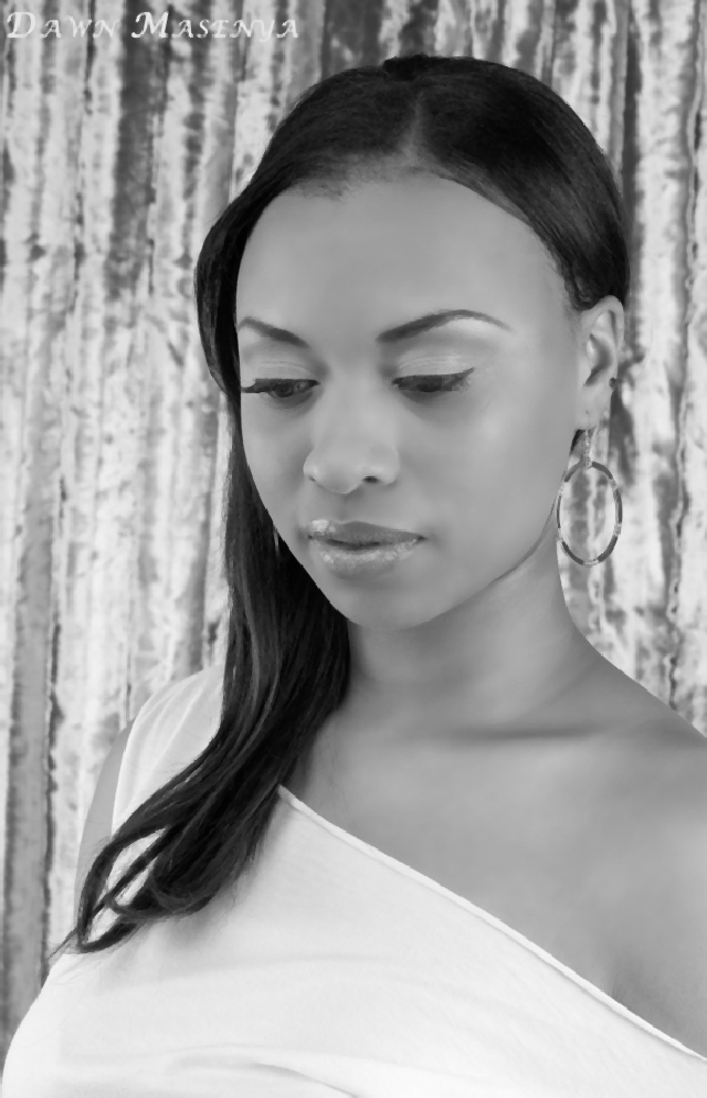 Female model photo shoot of Shay of Luxe by Dawn Masen