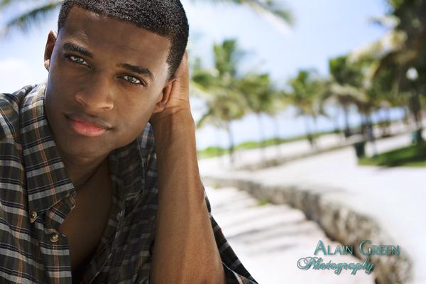 Male model photo shoot of Jathniel Lubin in South beach,Miami
