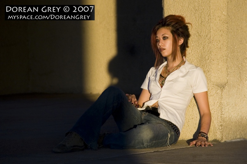 Male model photo shoot of Dorean Grey