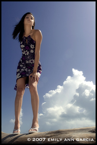 Female model photo shoot of Emily Ann Garcia in South Padre Island, TX