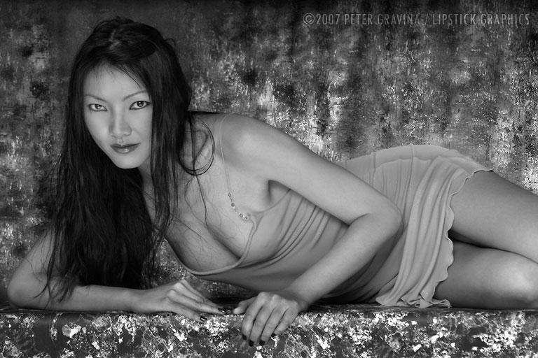 Female model photo shoot of Corrine Wu by LipstickGraphics