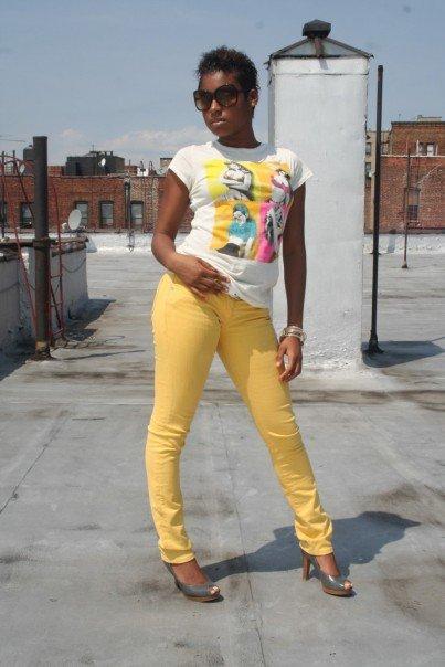 Female model photo shoot of Trina Cymone in Brooklyn