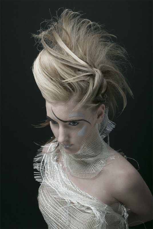 Female model photo shoot of Patricia MacKinnon by grayagent, makeup by Carol Wagener