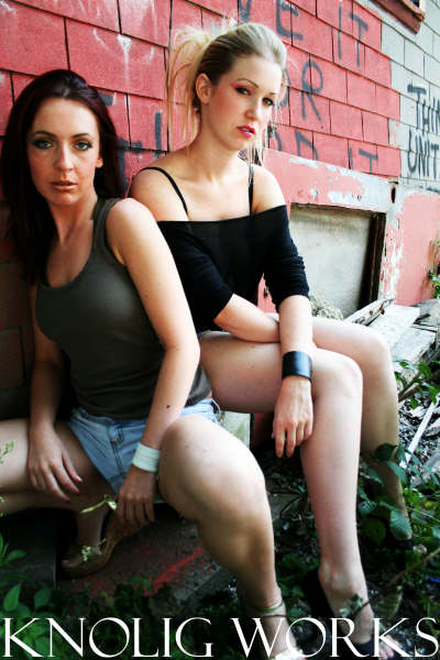 Female model photo shoot of DanielleK and Erin Sarges by knolig works in Toronto