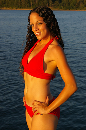 Female model photo shoot of Amber McDonald in Beaver Lake