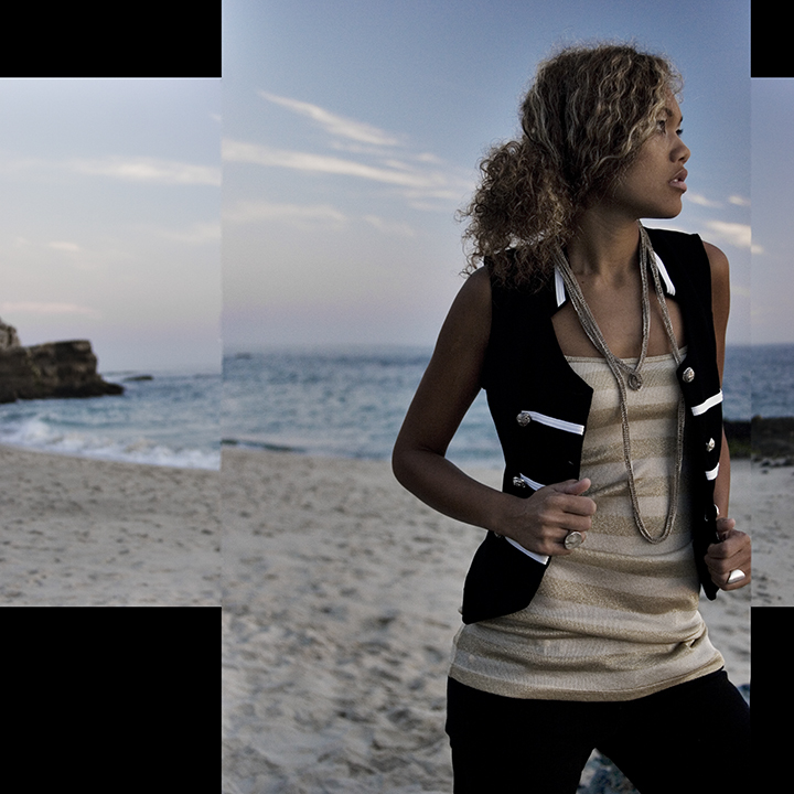 Female model photo shoot of Hallie Haak in laguna beach