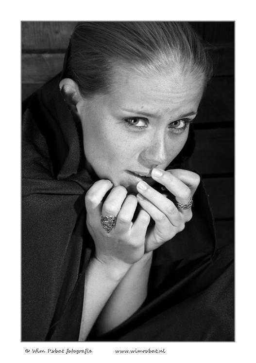 Female model photo shoot of xkimm by Wim Robat fotografie in Hoogwoud, The Netherlands