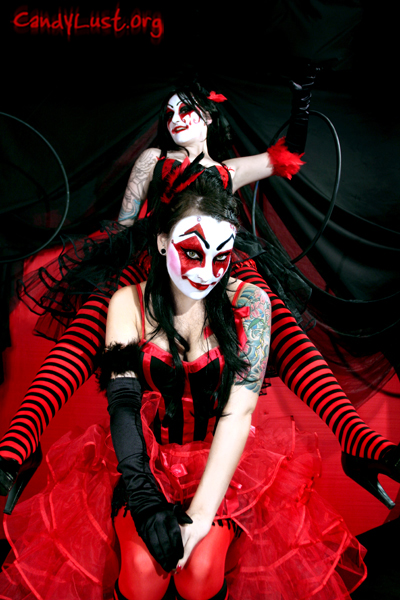 Female model photo shoot of Makeup Massacre, Nicole Ketti and Keri Melissa by CandyLust in Brooklyn, NY, makeup by Makeup Massacre
