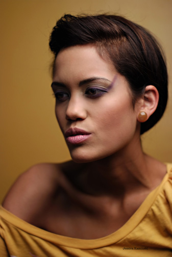 Female model photo shoot of Amelinda by Jessica Kaminski, makeup by Angie Goetter