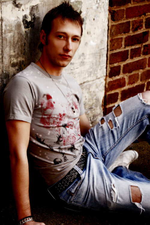Male model photo shoot of Michael Dixie in Soho London