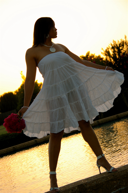 Female model photo shoot of Dreia Love in Fountain