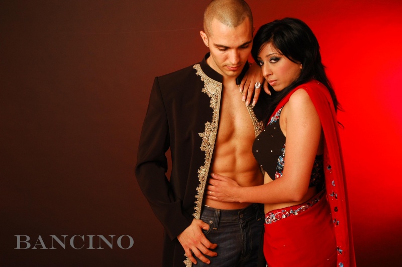 Female and Male model photo shoot of Bancino and Ola Chris