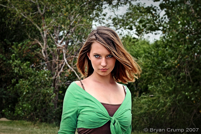 Male and Female model photo shoot of Bryan Crump and Kristine Amelie by Bryan Crump in Lake Hefner in Oklahoma City, makeup by Amber Bruehl