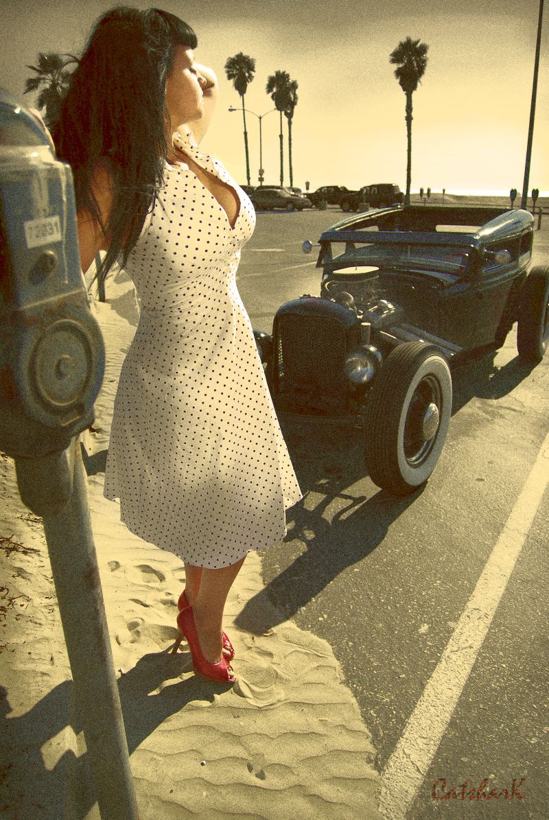 Female model photo shoot of Darla Deville in Long Beach