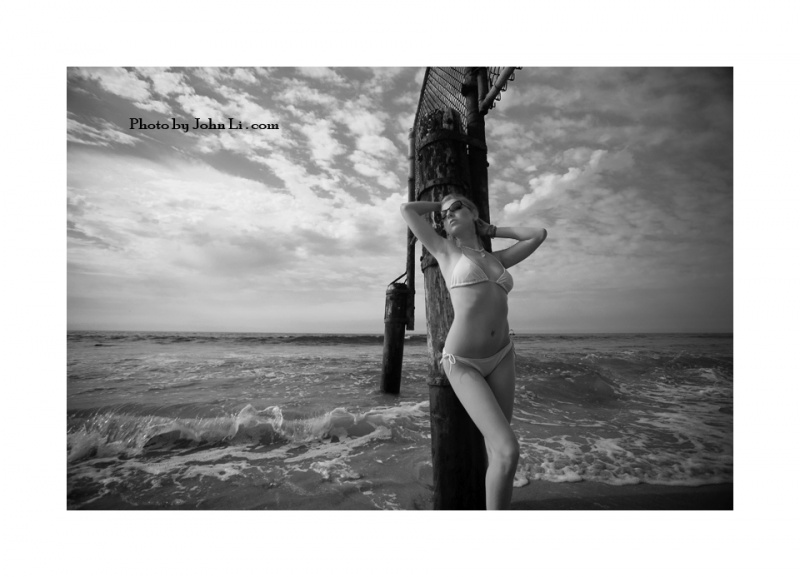 Female model photo shoot of Krystal Nikole by John Li photography in Malibu,Ca