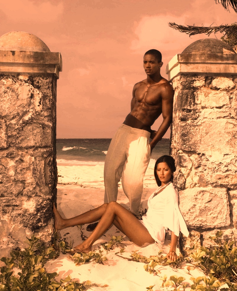 Male and Female model photo shoot of Ramon Dodson and Michelle Bayley
