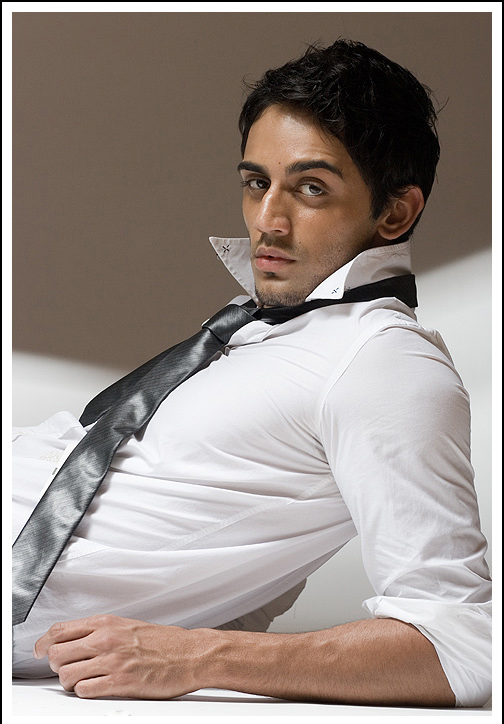 Male model photo shoot of ARJUNN SHAH by Michael Donovan - Mens in Chicago, IL