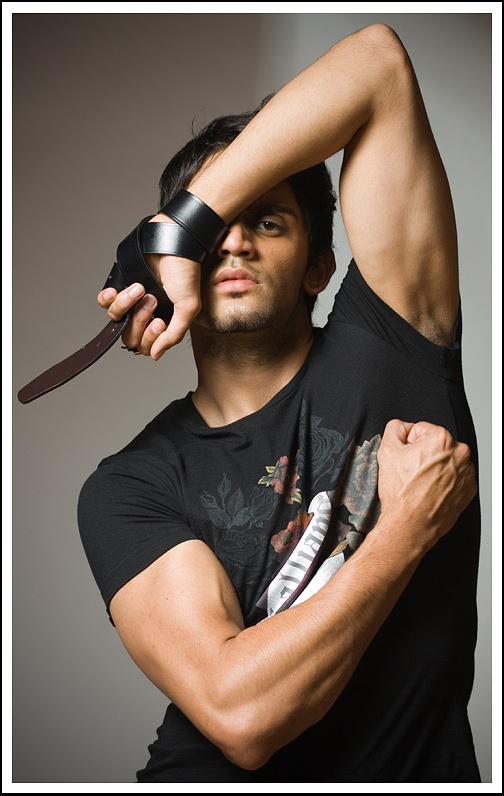 Male model photo shoot of ARJUNN SHAH by Michael Donovan in Chicago, IL