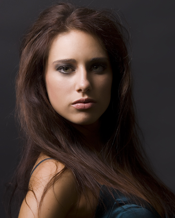Female model photo shoot of Krista Alana by Mike Carroll, makeup by Zoya Pride