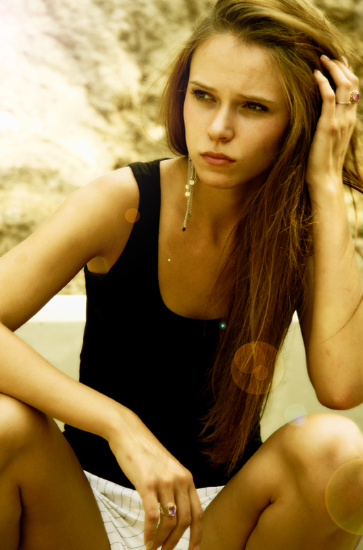 Female model photo shoot of Vitaute