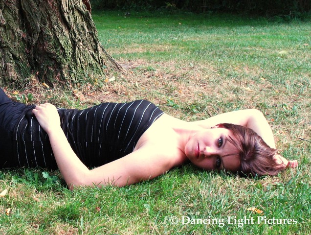 Female model photo shoot of Kira N by Dancing Light