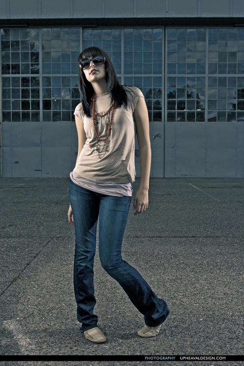 Female model photo shoot of Kelly Hansen by UPHEAVAL in warren g. park, seattle