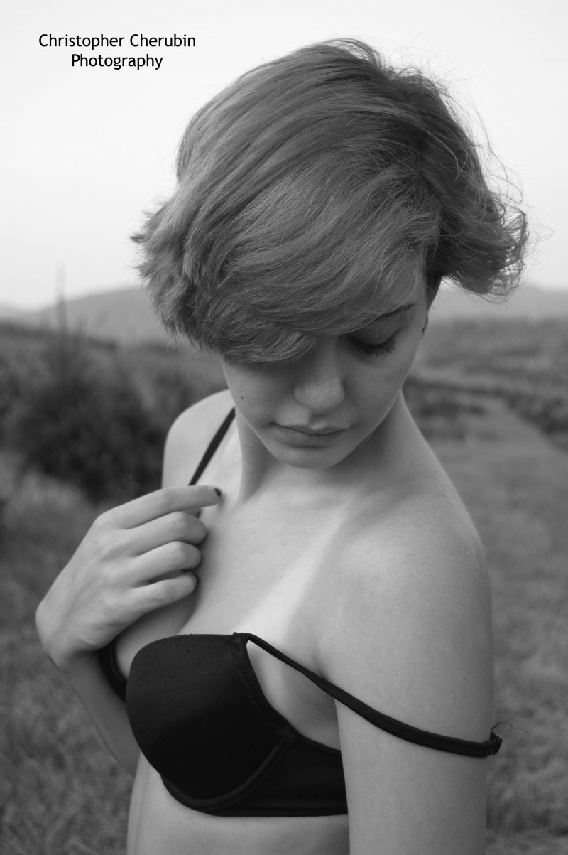 Female model photo shoot of Sayrah by Christopher Cherubin in Shillington