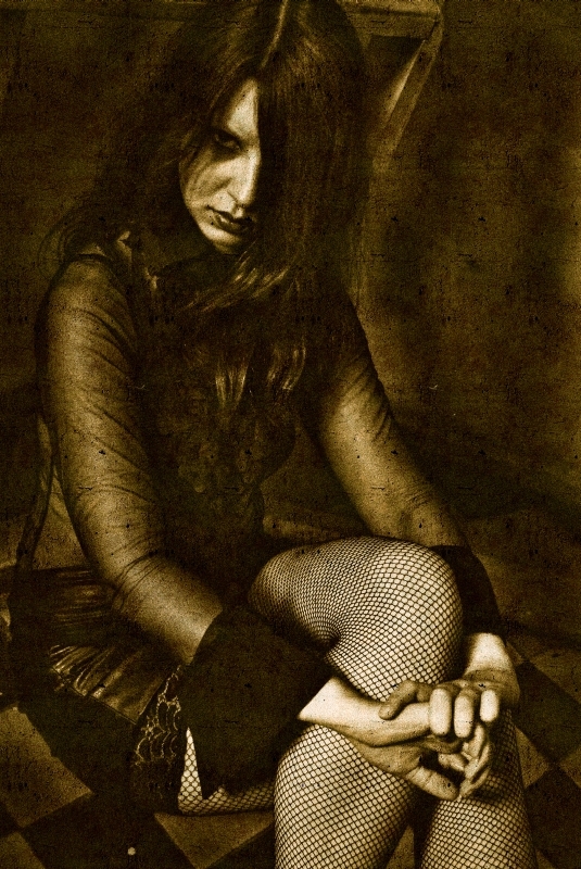 Female model photo shoot of Alannah Wilder in Gothic Horror Macabre
