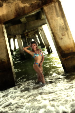 Female model photo shoot of Tracey  Ahrendt  in Fort Lauderdale Beach