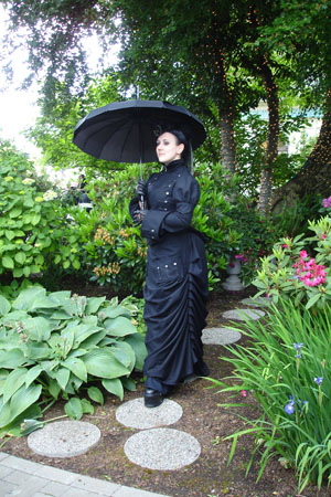 Female model photo shoot of Dark Industry Clothing in Portland, OR