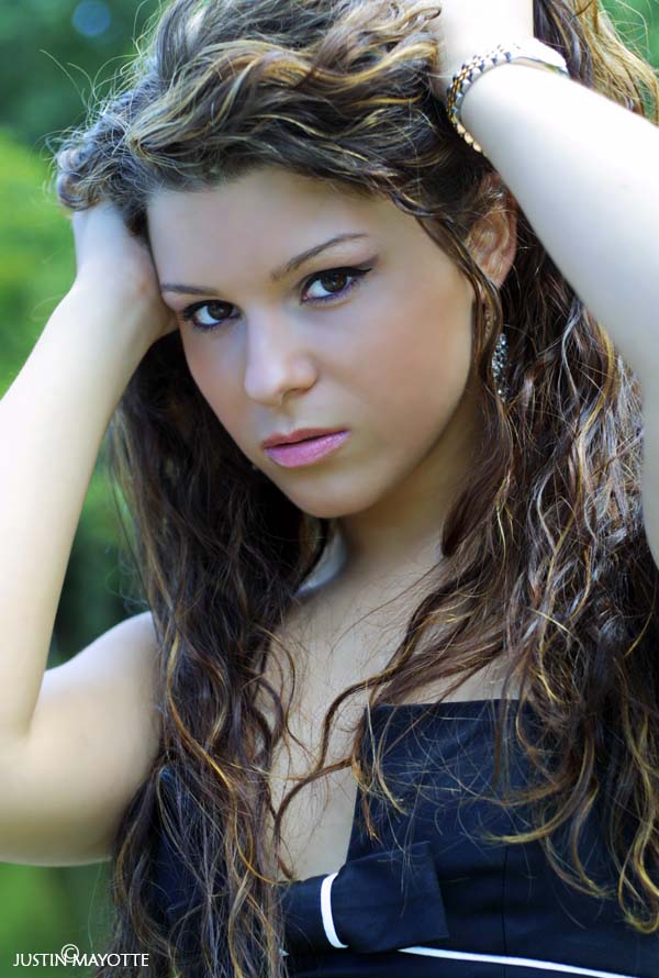 Female model photo shoot of Blerta