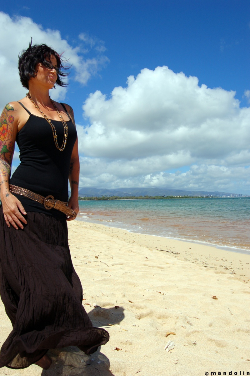 Female model photo shoot of Mandolin Davis in Ewa Beach, HI