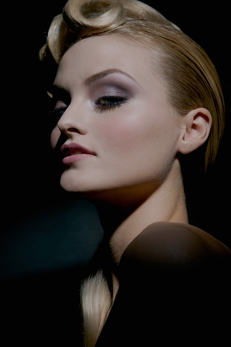 Female model photo shoot of mina make-up by RichardBakker